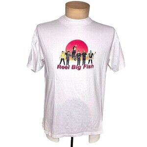 Rare Vintage Reel Big Fish Ska Band T Shirt